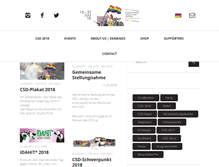 Tablet Screenshot of csd-leipzig.de
